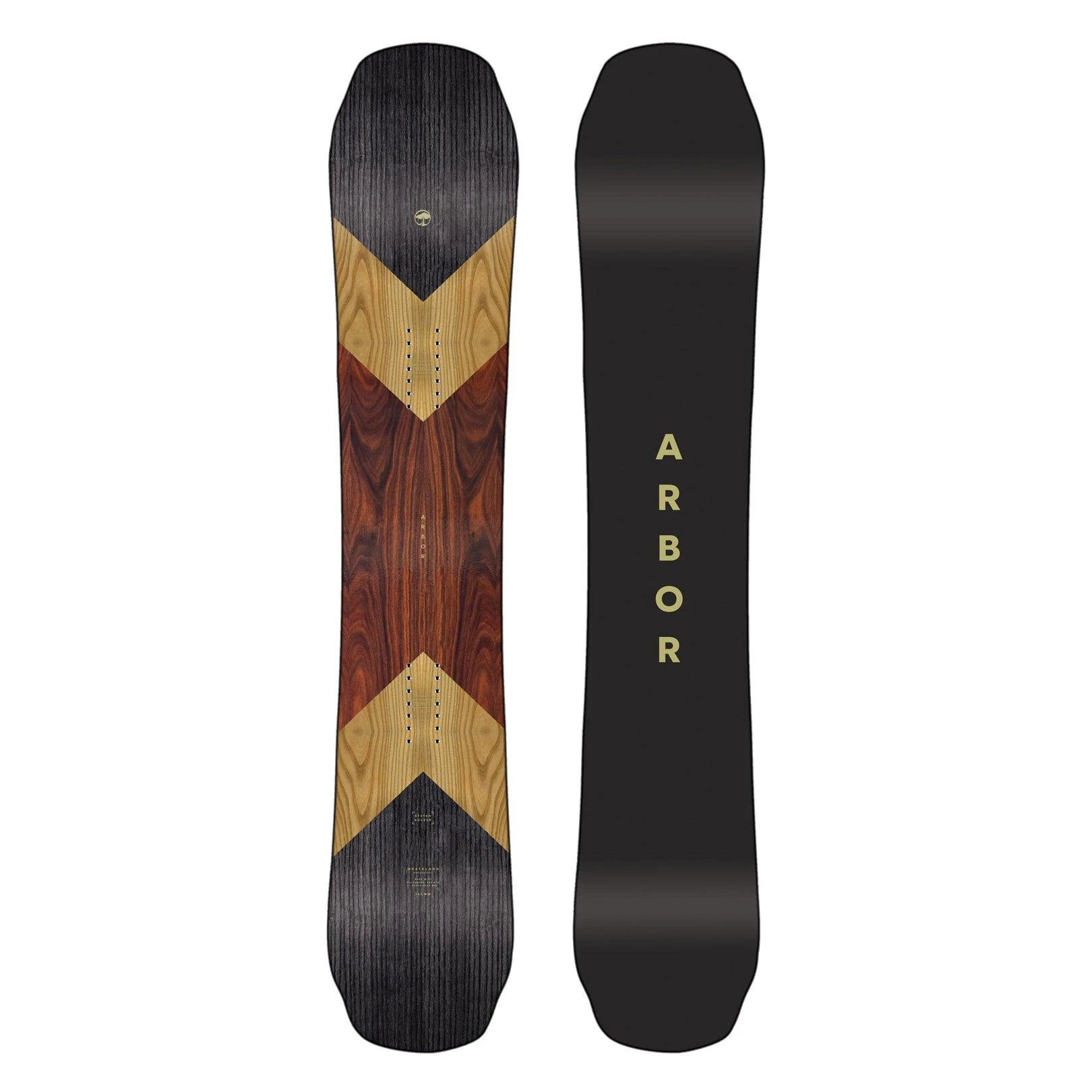 ARBOR COLLECTIVES Arbor Wasteland Rocker Snowboard 2023 3 ARBOR COLLECTIVES Arbor Wasteland Rocker Snowboard 2023