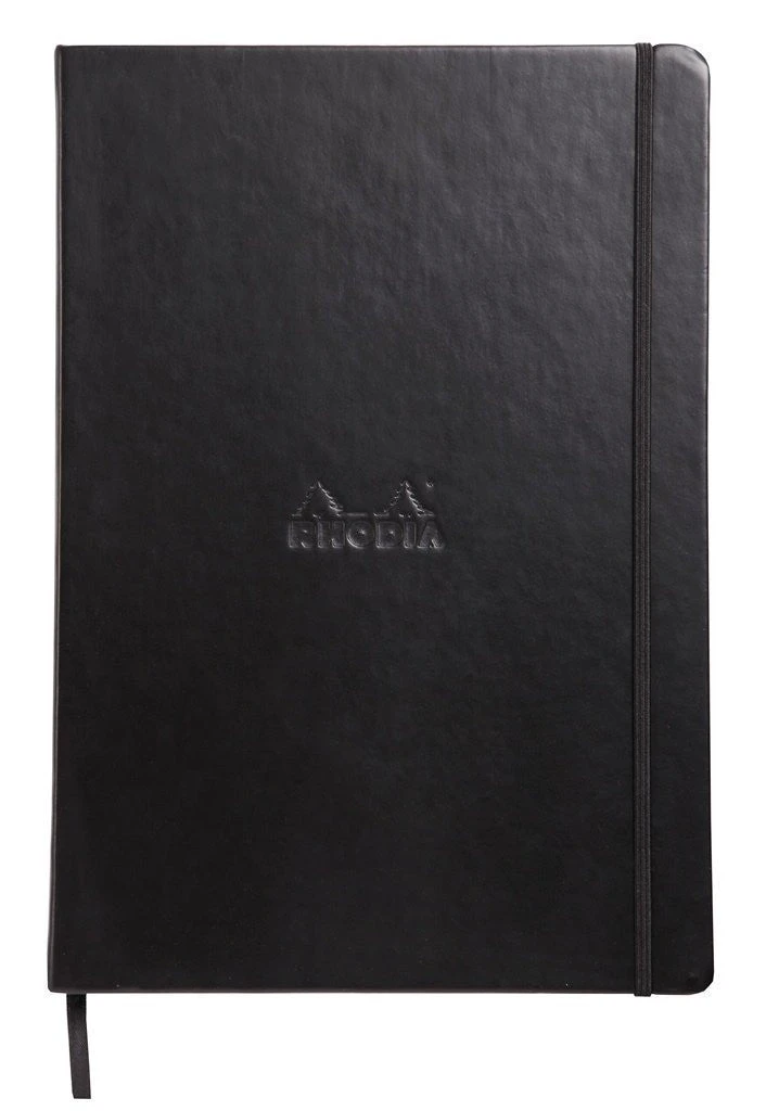 Rhodia Boutique Webnotebook, Bound 5 ½ X 8 ¼, Lined, Black, 96 Sheets 3 Rhodia Boutique Webnotebook, Bound 5 ½ X 8 ¼, Lined, Black, 96 Sheets