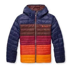 Cotopaxi Women's Fuego Down Hooded Colorblock Jacket