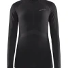 Craft Women's Active Intensity Zip Neck Baselayer -Wells Outlet 1907938 999995 Active Intensity Zip F 39929