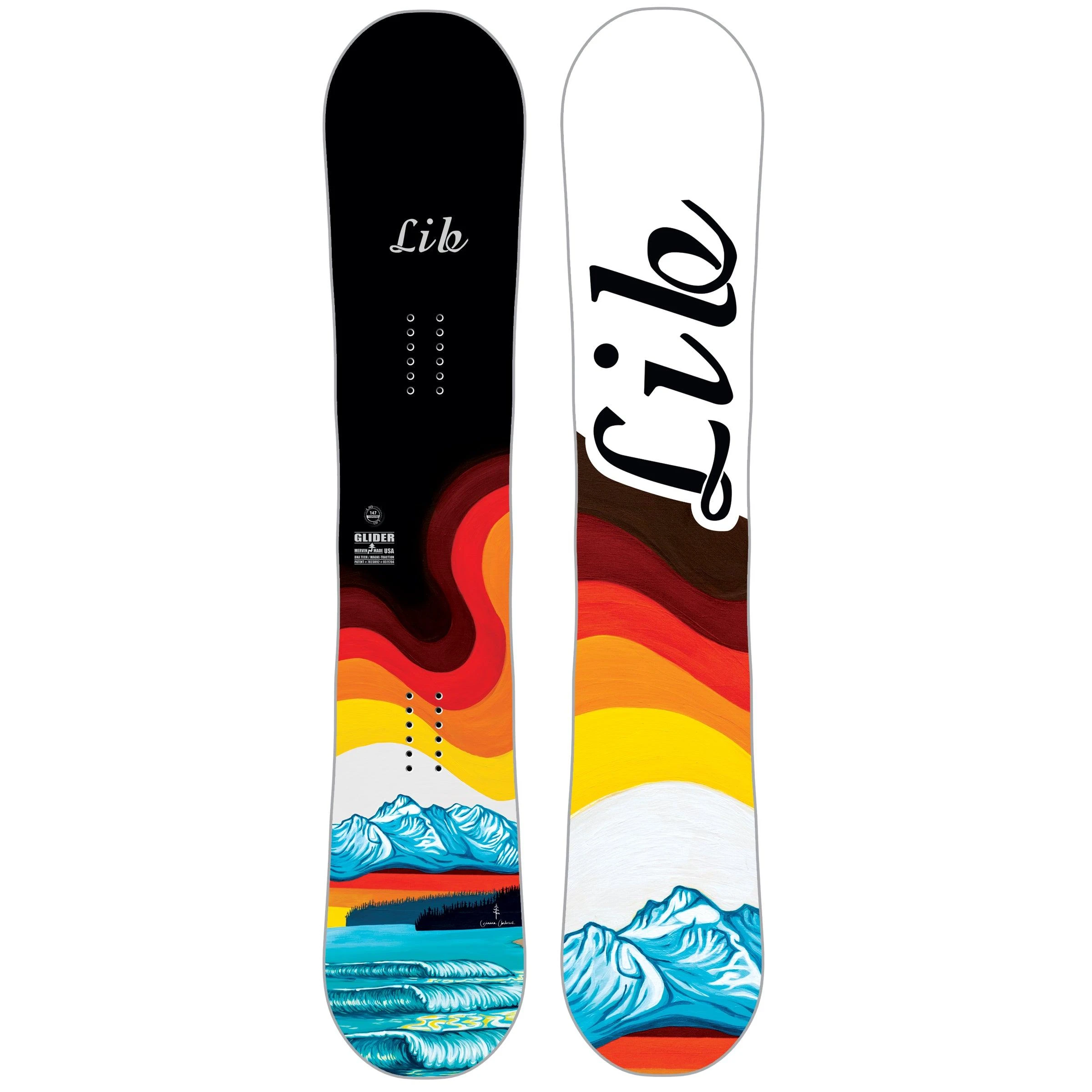 Lib Tech Women's Glider Snowboard 2023 3 Lib Tech Women's Glider Snowboard 2023