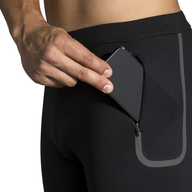 Brooks Men's Momentum Thermal Tight 5 Brooks Men's Momentum Thermal Tight - Image 3