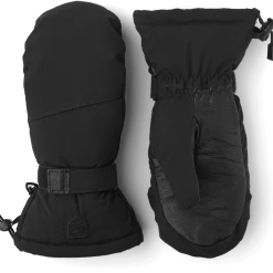 Hestra Cosy Sr Mitten In Black