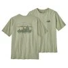 Patagonia Men's '73 Skyline Organic T-Shirt -Wells Outlet 37534 SLVG