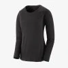 Patagonia Women's Capilene Midweight Crew In Black 1 Patagonia Women's Capilene Midweight Crew In Black -Wells Outlet 44437 BLK 42012