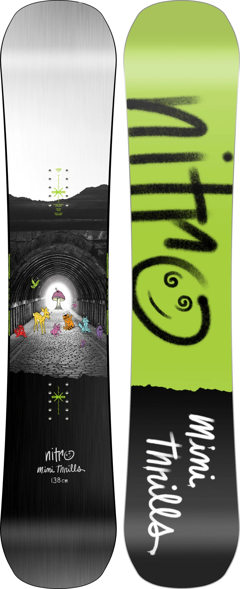 NITRO SNBD/ L1 OUTERWEAR Nitro Youth Mini Thrills Snowboard 2023 3 NITRO SNBD/ L1 OUTERWEAR Nitro Youth Mini Thrills Snowboard 2023