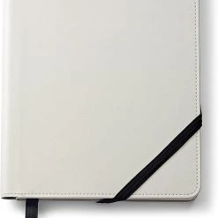 Cross® Cross Medium Journal Notebook, White, Lined