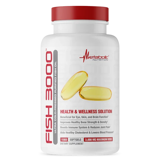 Metabolic Nutrition FISH 3000 (180ct.) 2 Metabolic Nutrition FISH 3000 (180ct.)