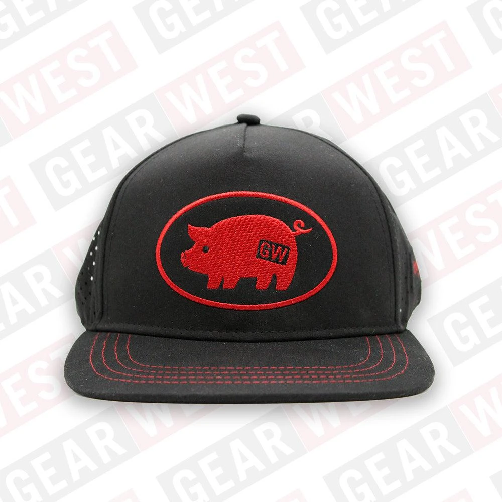 Boco Gear West Run Hat Trucker Blk/Red 3 Boco Gear West Run Hat Trucker Blk/Red