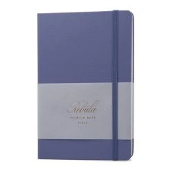 Nebula Premium Notepad, 90g White Paper, Lavender Blue