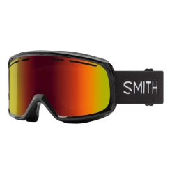 Smith Range Goggle In Black With Red Sol-X Mirror Lens
