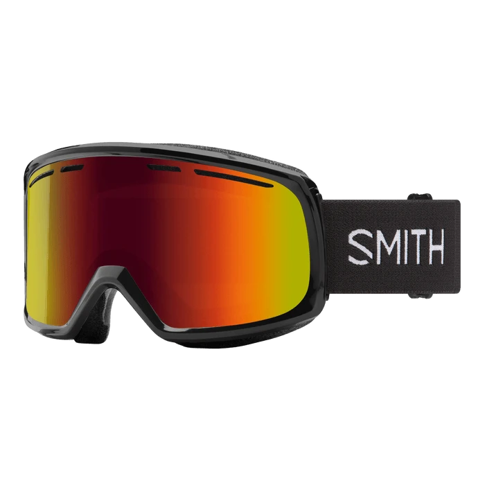 Smith Range Goggle In Black With Red Sol-X Mirror Lens 3 Smith Range Goggle In Black With Red Sol-X Mirror Lens
