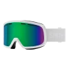 Smith Range Goggle In White With Green Sol-X Mirror Lens 1 Smith Range Goggle In White With Green Sol-X Mirror Lens -Wells Outlet M0042133299C5 01 12205