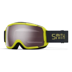 Smith Grom Youth Goggle In Neon Yellow Digital With Ignitor Mirror Lens