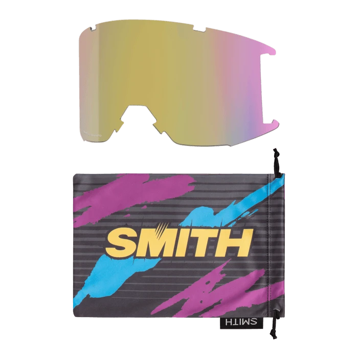 Smith Squad XL Goggle In Citrine Archive With ChromaPop Everyday Violet Mirror Lens 5 Smith Squad XL Goggle In Citrine Archive With ChromaPop Everyday Violet Mirror Lens - Image 3
