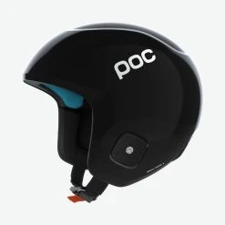 POC SPORTS USA POC Skull Dura X Spin Ski Race Helmet In Uranium Black