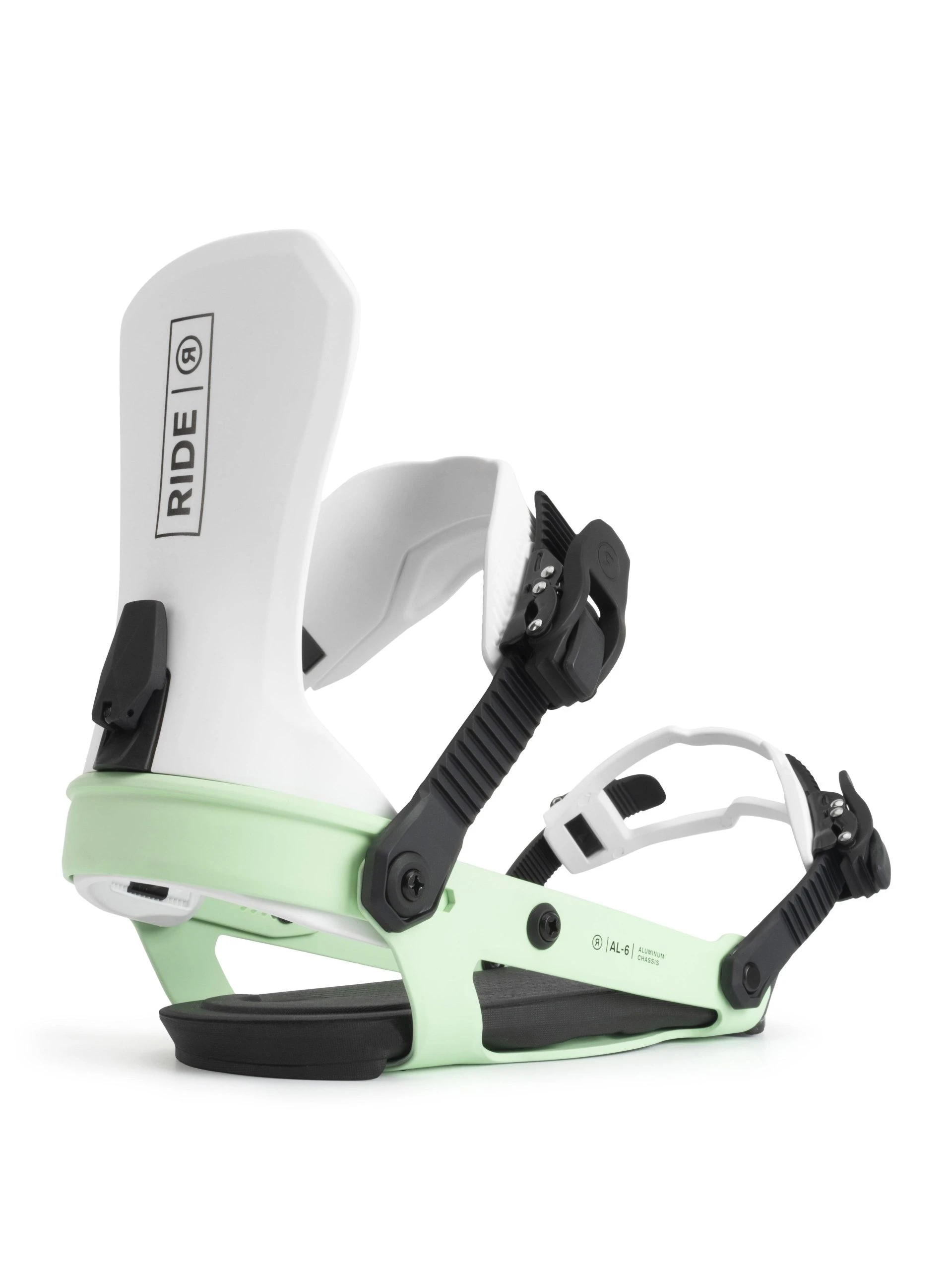 Ride Snowboards Ride AL-6 Women's Snowboard Binding In Mint 2022 3 Ride Snowboards Ride AL-6 Women's Snowboard Binding In Mint 2022