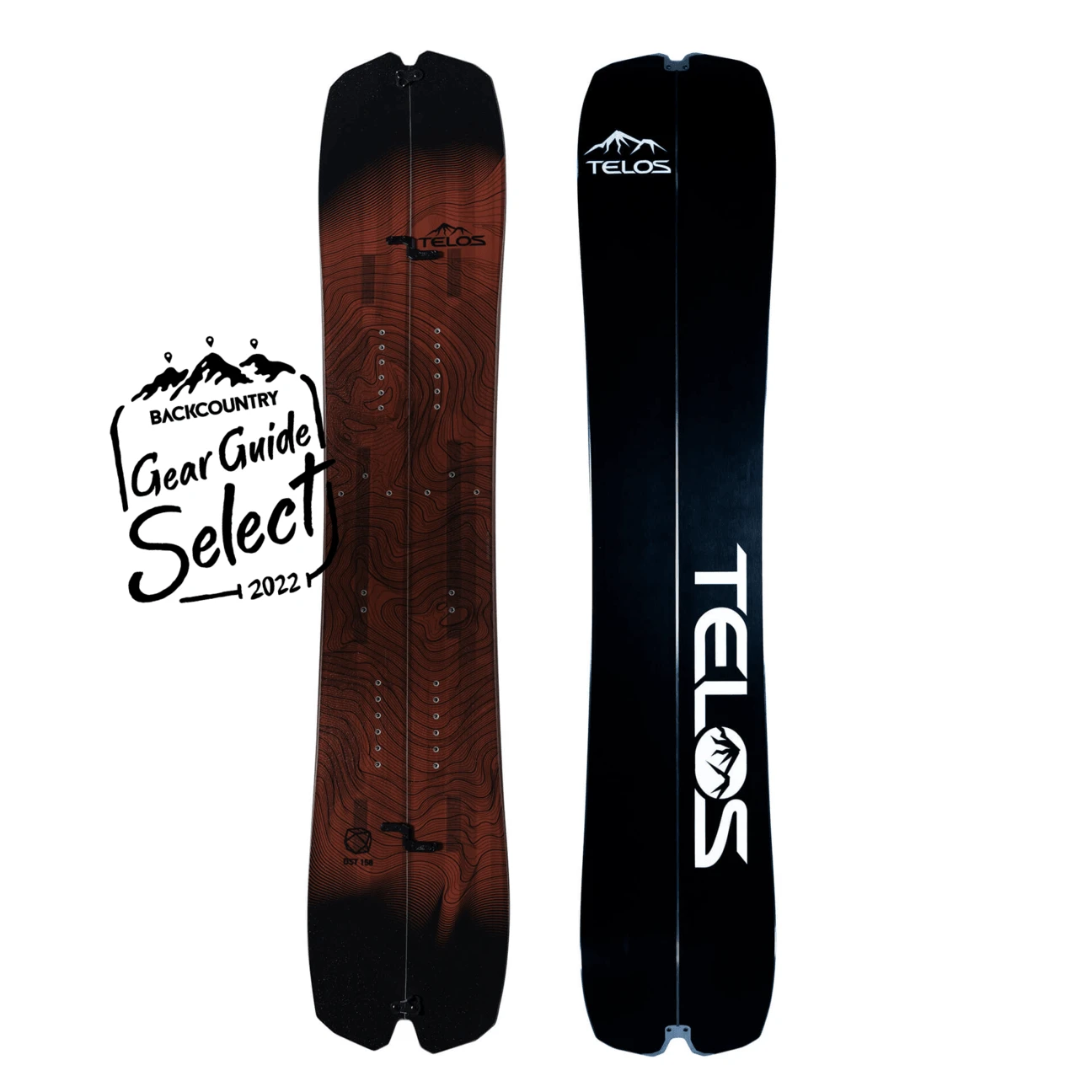 TELOS SNOWBOARDS Telos DST Splitboard Snowboard 2022 3 TELOS SNOWBOARDS Telos DST Splitboard Snowboard 2022