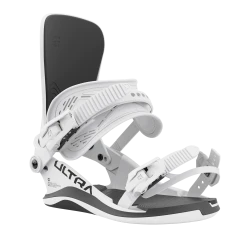 UNION BINDINGS Union Ultra Snowboard Binding 2023 15 UNION BINDINGS Union Ultra Snowboard Binding 2023 -Wells Outlet UN 22 ULTRA MEN WHITE FRONT