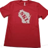 Gear West Ski Wisconsin Tee 2 Gear West Ski Wisconsin Tee -Wells Outlet WI SKI T 13883