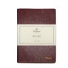 Pineider Notes Milano Leather Notebook, Red Wine, Lined Ivory Paper 2 Pineider Notes Milano Leather Notebook, Red Wine, Lined Ivory Paper -Wells Outlet WineRed
