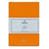 Pineider Blues Notebook, A5, 192 Blank Pages, 55gr Paper, Orange -Wells Outlet blues notes