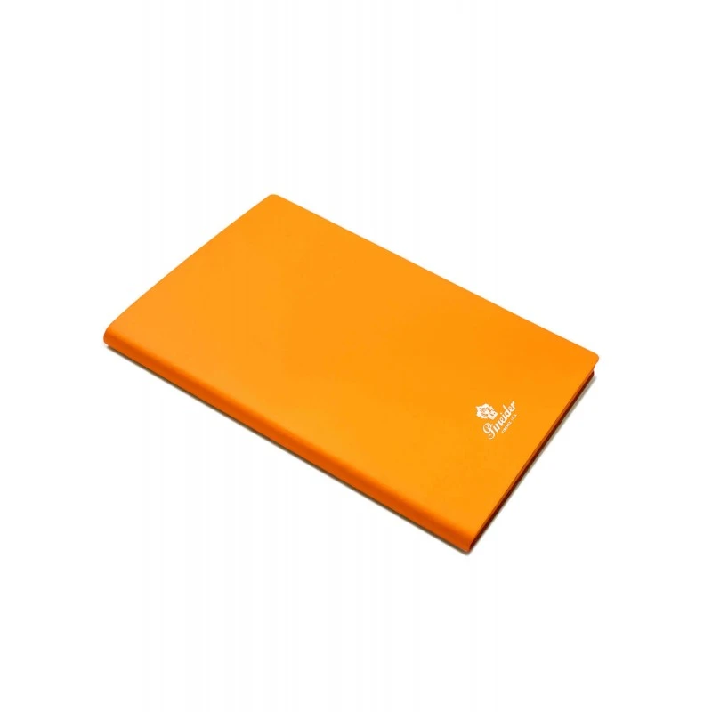 Pineider Blues Notebook, A5, 192 Blank Pages, 55gr Paper, Orange 4 Pineider Blues Notebook, A5, 192 Blank Pages, 55gr Paper, Orange - Image 2