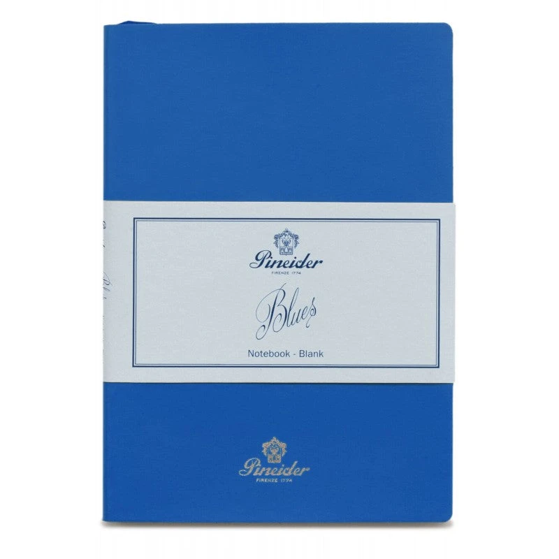 Pineider Blues Notebook, A5, 192 Blank Pages, 55gr Paper, Blue Provenza 3 Pineider Blues Notebook, A5, 192 Blank Pages, 55gr Paper, Blue Provenza