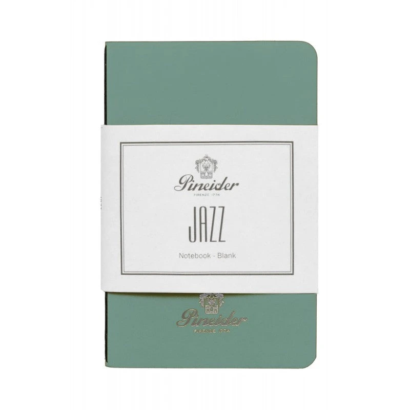 Pineider Notes Jazz Notebook, 80 Pages, 80 Gr Blank White Paper, Aqua Green 3 Pineider Notes Jazz Notebook, 80 Pages, 80 Gr Blank White Paper, Aqua Green
