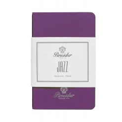 Pineider Notes Jazz Notebook, 80 Pages, 80 Gr Blank White Paper, Lilac