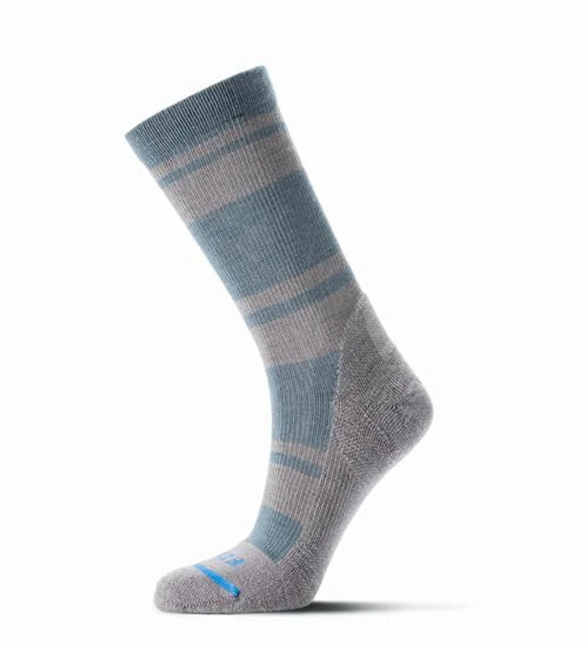 FITS Light Hike Crew Sock - Stormy Weather/Titanium 3 FITS Light Hike Crew Sock - Stormy Weather/Titanium