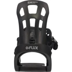 FLUX BINDINGS Flux EM Snowboard Binding 2023 39 FLUX BINDINGS Flux EM Snowboard Binding 2023 -Wells Outlet flux em bindings black 22 4 1