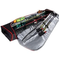 KULKEA BAGS Kulkea 23 Kantaja Double Roller 9 KULKEA BAGS Kulkea 23 Kantaja Double Roller -Wells Outlet kantaja double roller skibag black grey red open angle kulkea 65170