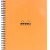 Rhodia Classic Meeting Book, Orange, Lined, 6 ½ X 8 ¼ -Wells Outlet z1 58992ef0 13ac 410d 8b3e d62e4b78aa80