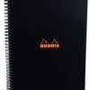 Rhodia Classic Notebook, Side Wirebound, Black, Graph, 9 X 11 ¾ -Wells Outlet z1 a2a225bd 1001 41c7 aea7 024a14577848