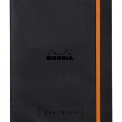 Rhodia Goalbook Journal, Dot Grid Paper, A5 Size, Black